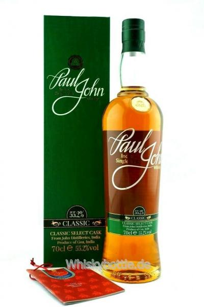 Paul John Classic Select Cask # 04 Indian Single Malt 55,2% vol. 0,7l